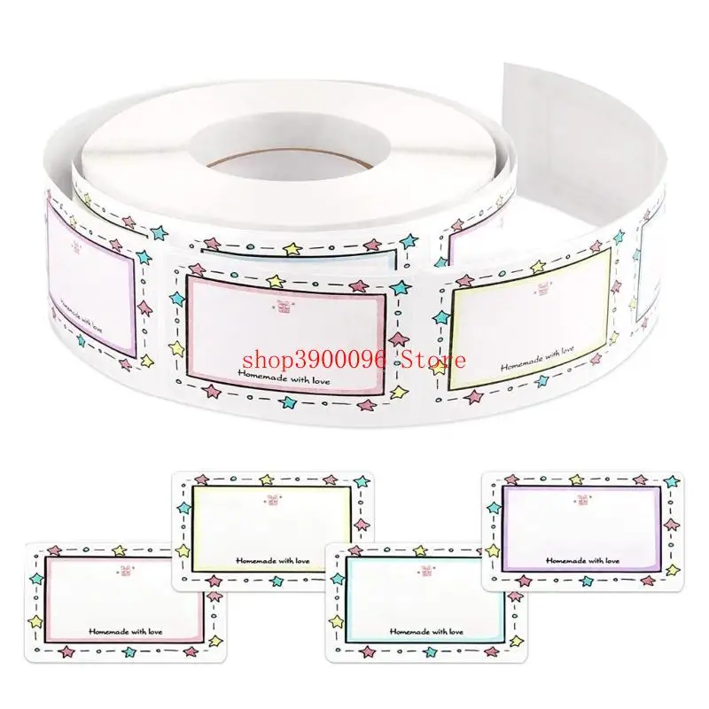 Chalkboard Labels Nom Stickers for Books Files Box en différentes couleurs 500 / Roll