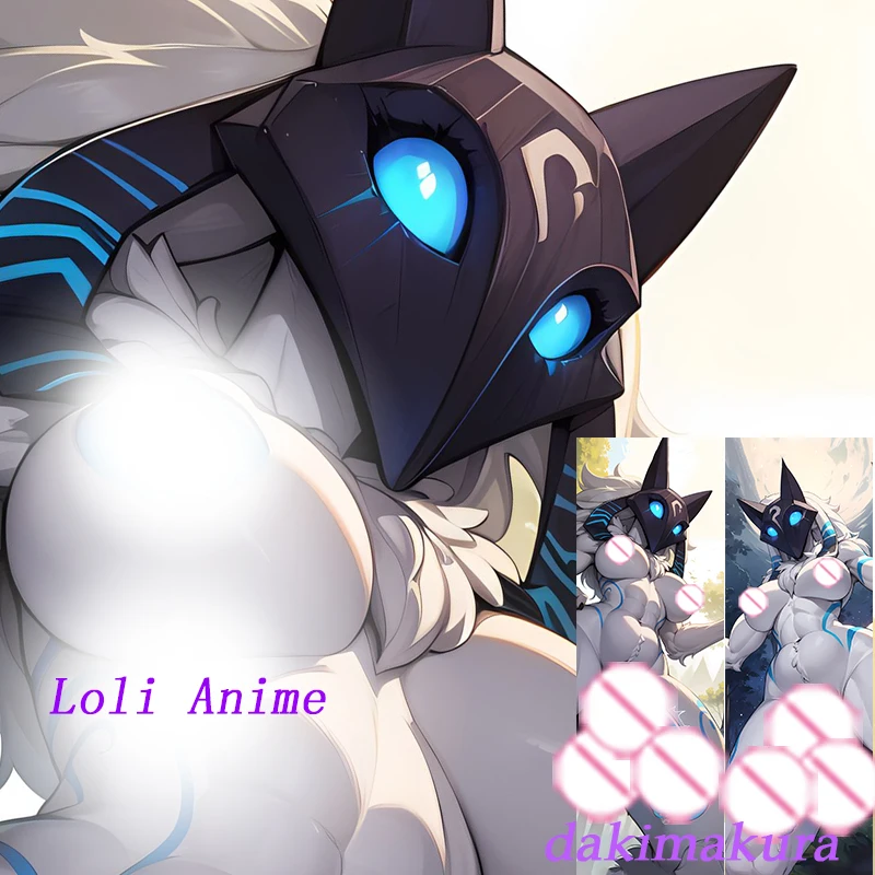 Dakimakura أنيمي Kindred lol futa 7 على الوجهين طباعة بالحجم الطبيعي وسادة للجسم غطاء الفراش الهدايا #2