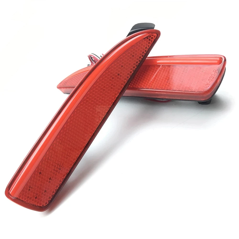 Rear Bumper Reflector LED Light Tail Brake Fog Lamp Car Styling for Mazda 6 Atenza 2013 2014 2015 2016 Red