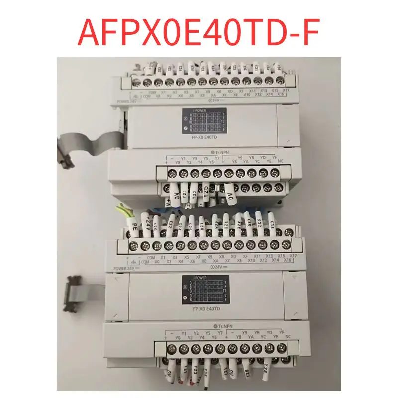 Used   AFPX0E40TD-F  PLC  Module   tested ok  FP-X0 E40TD