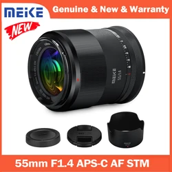 Meike 55mm F1.4 APS-C Autofocus Portrait Lens STM for Sony ZVE10 II A6600 Nikon Z50 Z30 Zfc and Z5 Z6 Z6II Z7II Fuji X X-T5 X-H2