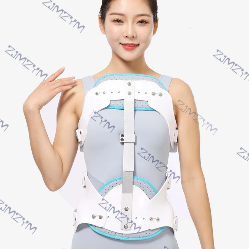 Adjustable Breathable Thoracic Spine Supported Tool Summer Style Thoracolumbar Spine Fixation Brace Supported Holder