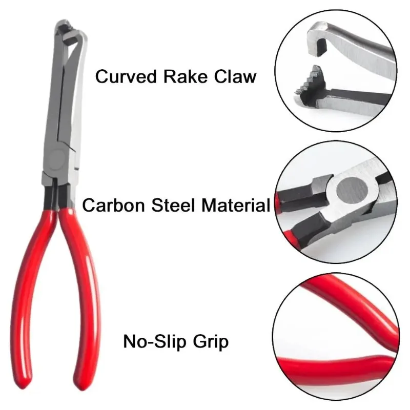 1/2/3 PCS Automotive Electrical Connector Disconnect Pliers Set Fuel Line Separator Wire Harness Angled Wire Cutter Removal DIY