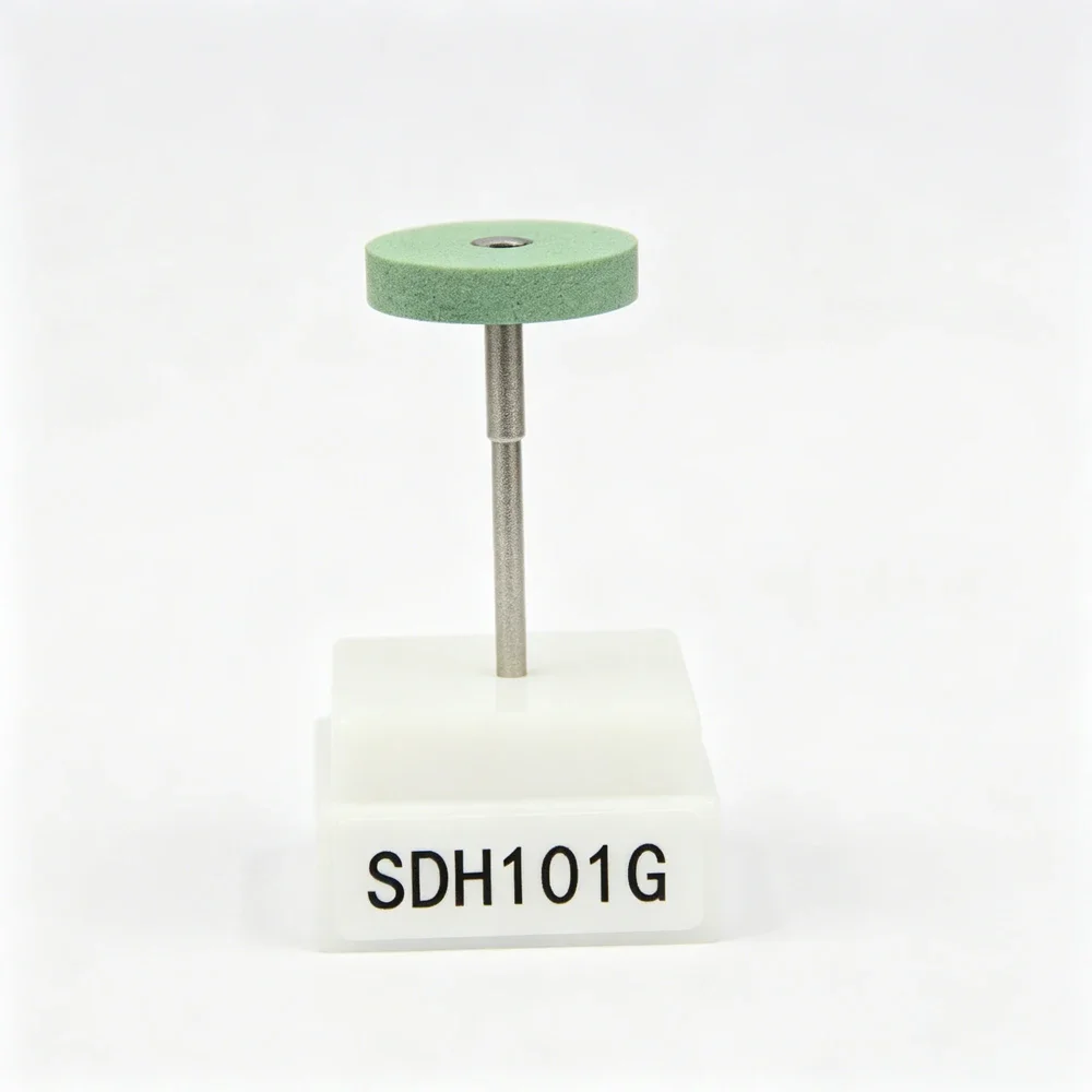 Dental Ceramic Diamond Polisher Polishing Bur Medium Grit for Zirconia Porcelain Grinding Stone Dental Lab Cutting Tool