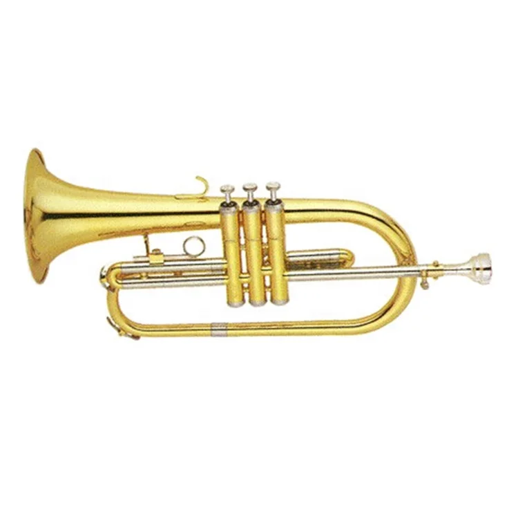 

Золотой лак Cupronickel боковые и клапаны тон Bb Flugelhorn