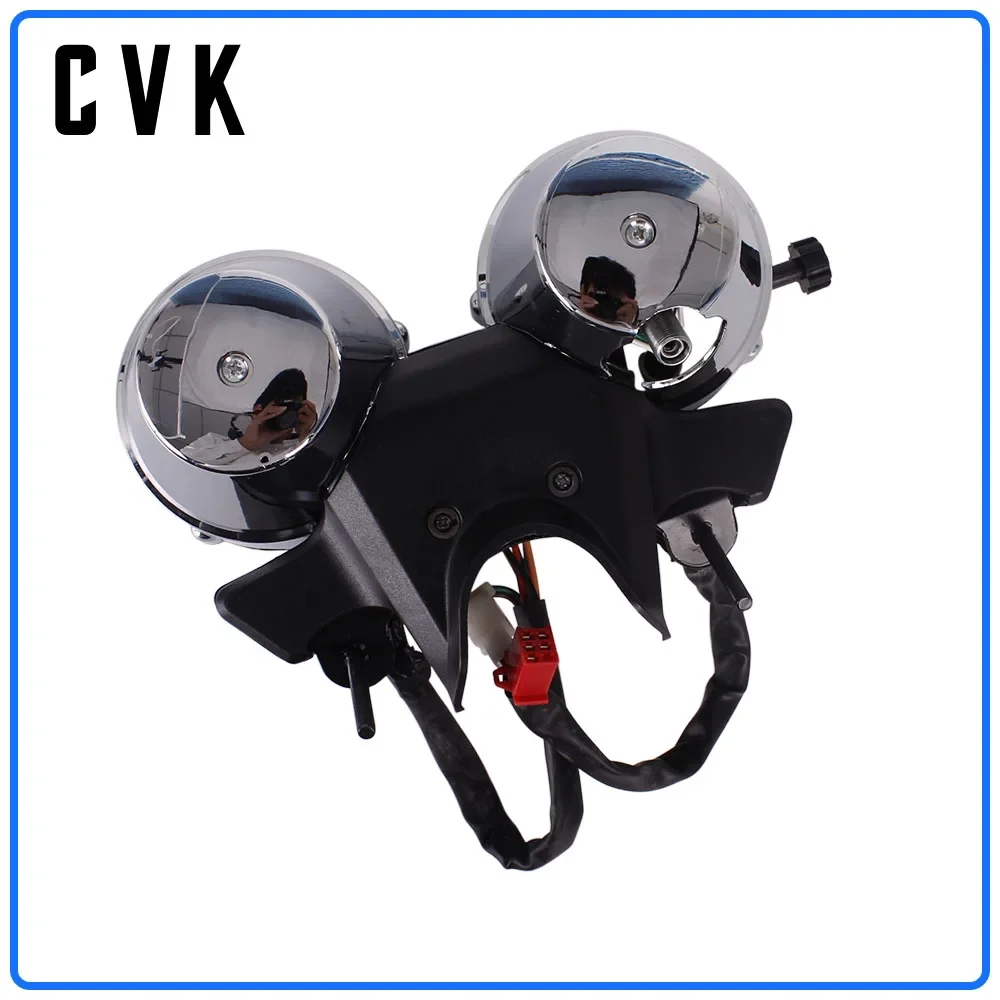 CVK Instrument Assembly Gauges Meter Cluster Speedometer Odometer Tachometer For YAMAHA  XJR400 XJR 400 1992 1993 1994 92 93 94