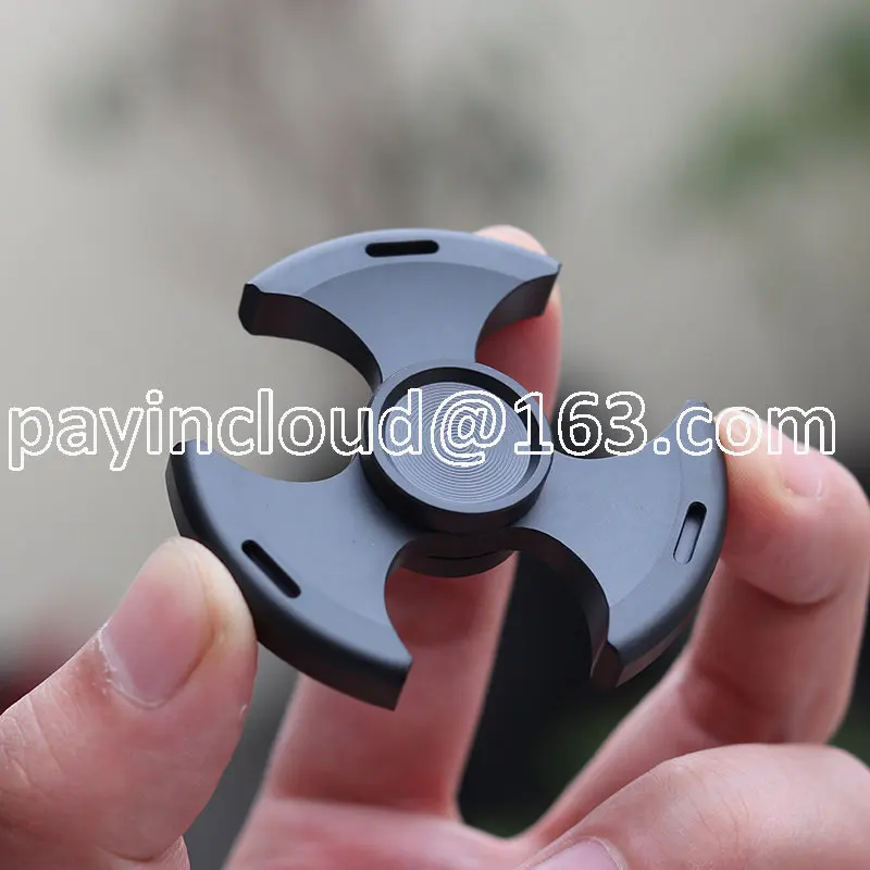 Stainless Steel Pure Steel Fingertip Gyro Adult Finger Stainless Steel out-of-Print EDC Finger Decompression Toy