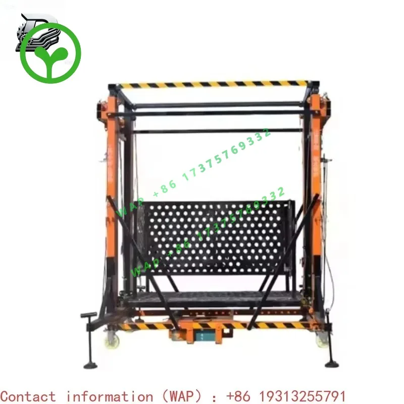 CE Certified Electric Scaffolding With Safety System 500KG Capacity Automatic Control For Building Maintenance Work