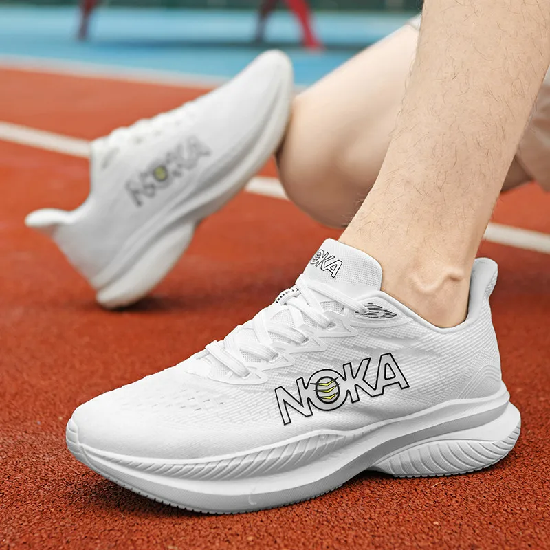 Scarpe da corsa da uomo Sneakers sportive in rete leggera da uomo Scarpe da passeggio da palestra casual comode e antiscivolo Moda estiva Atletica