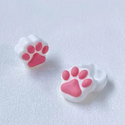 2pcs Dog Paw Silicone Jar 3ml Cream Jars Pink Storage Case Girly Kawayi Christmas Gift New Year Gift Personalized