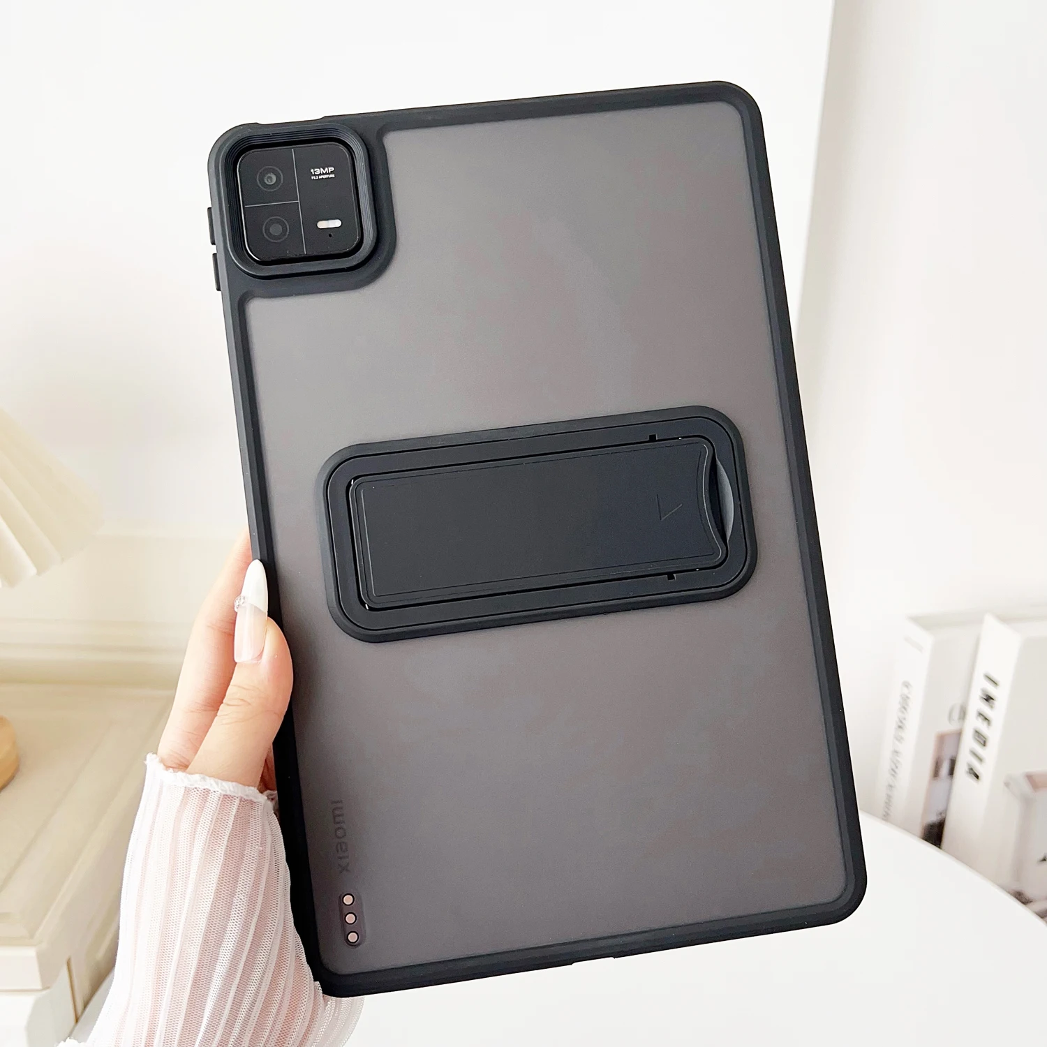 Matte Standhülle für Xiaomi MI Pad 8 7 6 5 Pro 6S Redmi Kpad Pad 2 SE 8,7 11 Zoll Tablet-Hülle Verstellbarer Ständer Hard Cover – Detail 2
