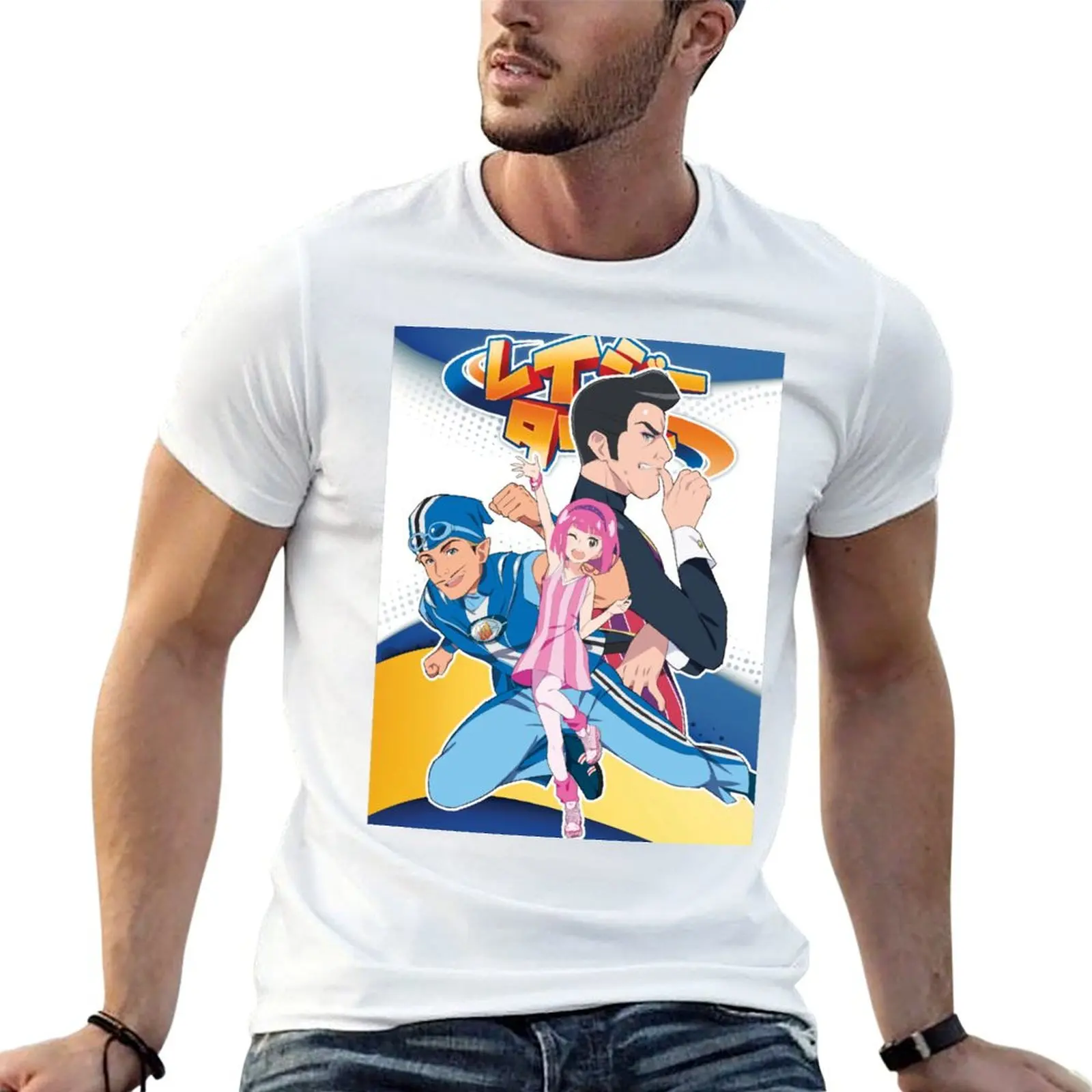 

lazytown T-Shirt t shirt man casual man tshirt T-Shirt