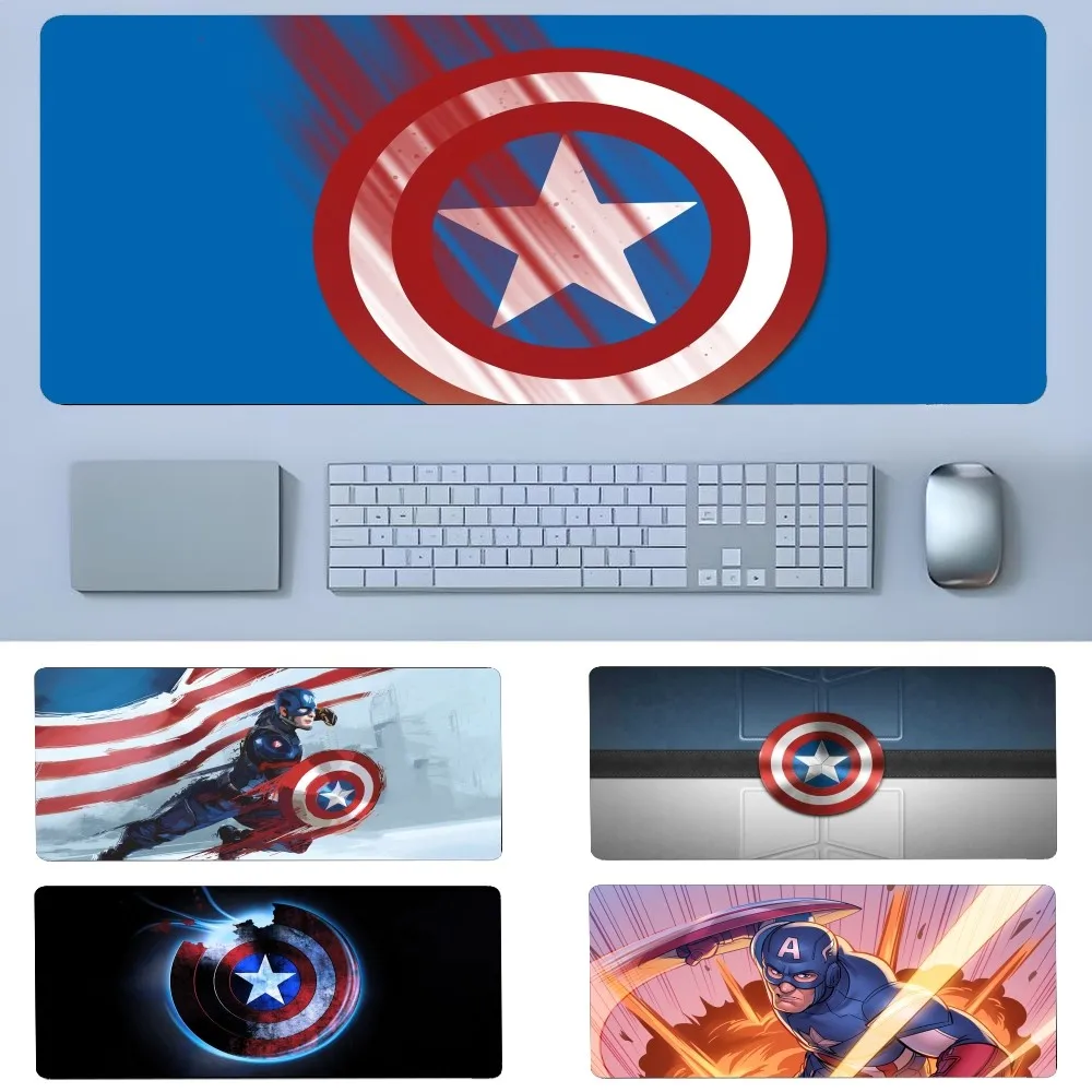 

C-Captain America Comics Mousepad New Arrivals Large Gaming Mousepad L XL XXL Gamer Mouse Pad Size For Keyboards Mat