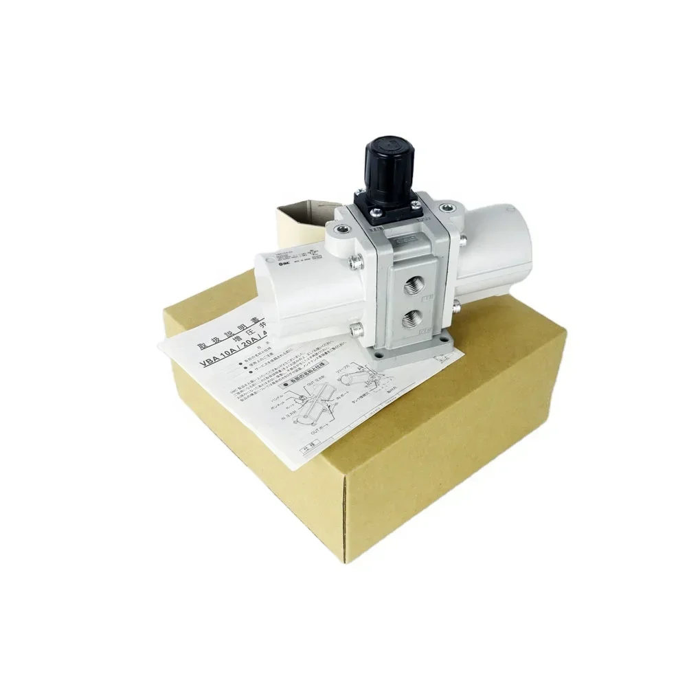 VBA Combination Pressure Booster & Regulator VBA20A-03 Pneumatic Booster Regulator 3/8 For Industrial Air Tank Accessoriescheap
