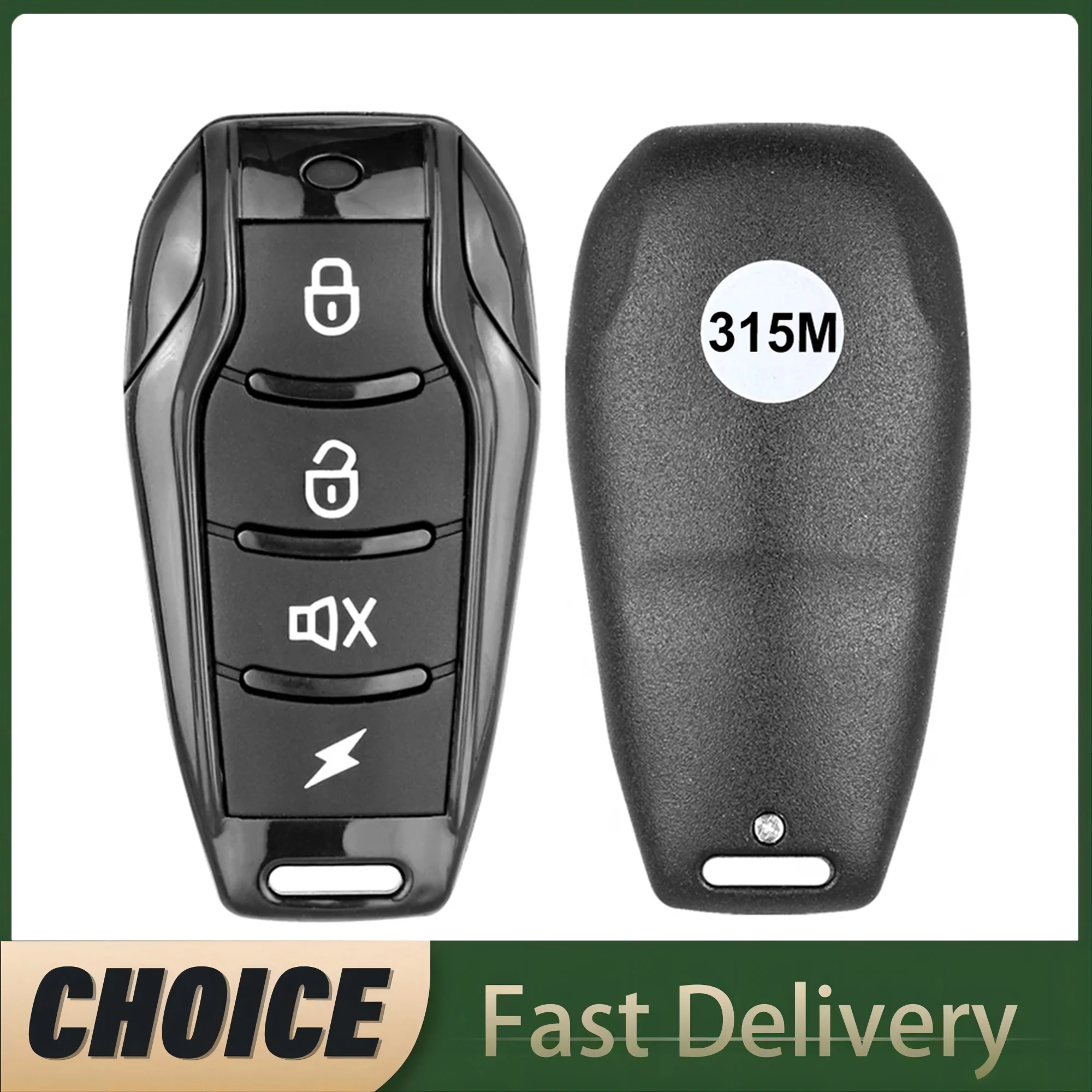 315/433Mhz Remote Control Duplicator 4 Button Cloning Wireless Remote Control Key Fob Universal Garage Door Gate Opener