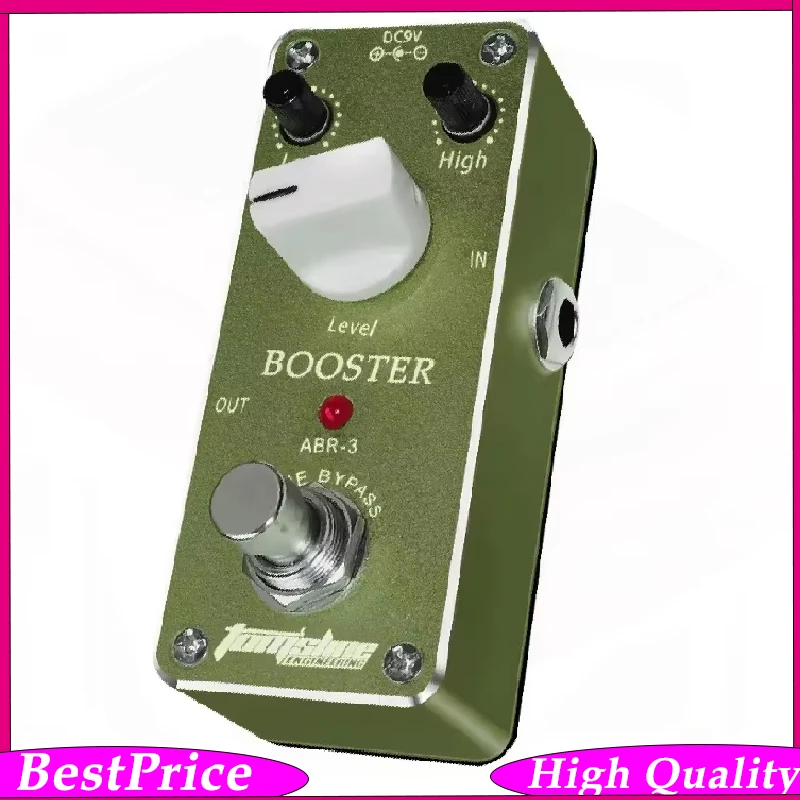 

Aroma ABR-3 Booster Effect Pedal Mini Electric Guitar Effect Pedal Aluminum Alloy Housing True Bypass Guitar Parts & Accessories
