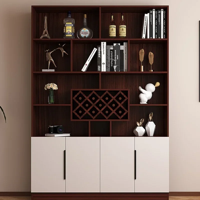 

Living Room Kitchen Corner Wall Cabinet Display Racks Wine Cabinet Home Home Simplicity Restaurant Wine Cabinet Furniture QF50JG