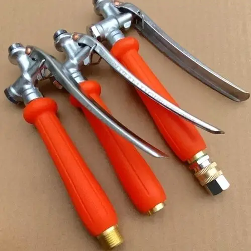 Stainless Steel Sprayer Handle Switch M141.5 M181.5 Male Thread Electric Sprayer Handle Agricultural Machinery Accessory