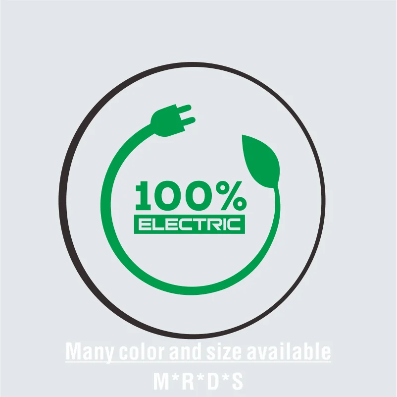 1 Pc New 100% Electric Car Sticker Waterproof Vinyl Sticker Rear Window Clear Car Sticker Front Windshield Reflective Sticker