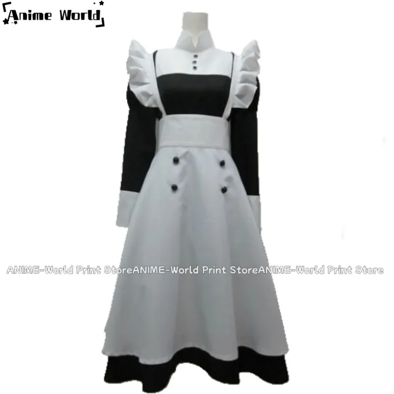 

《Custom Size》Japanese Anime Black Butler Mey-Rin Maid Cosplay Costume Halloween