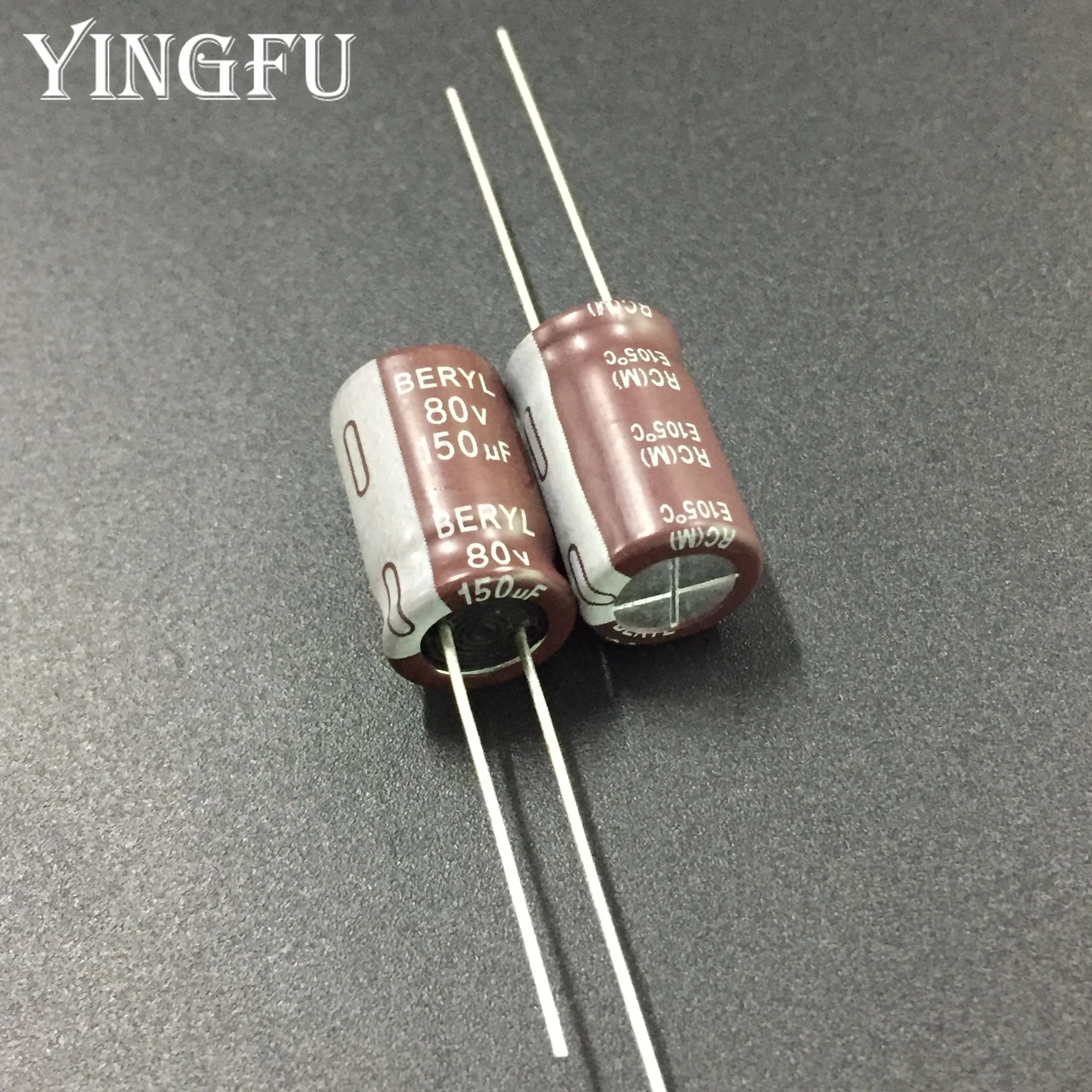 10pcs/100pcs 150uF 80V BERYL RC 10x16mm 80V150uF Good Quality Capacitor