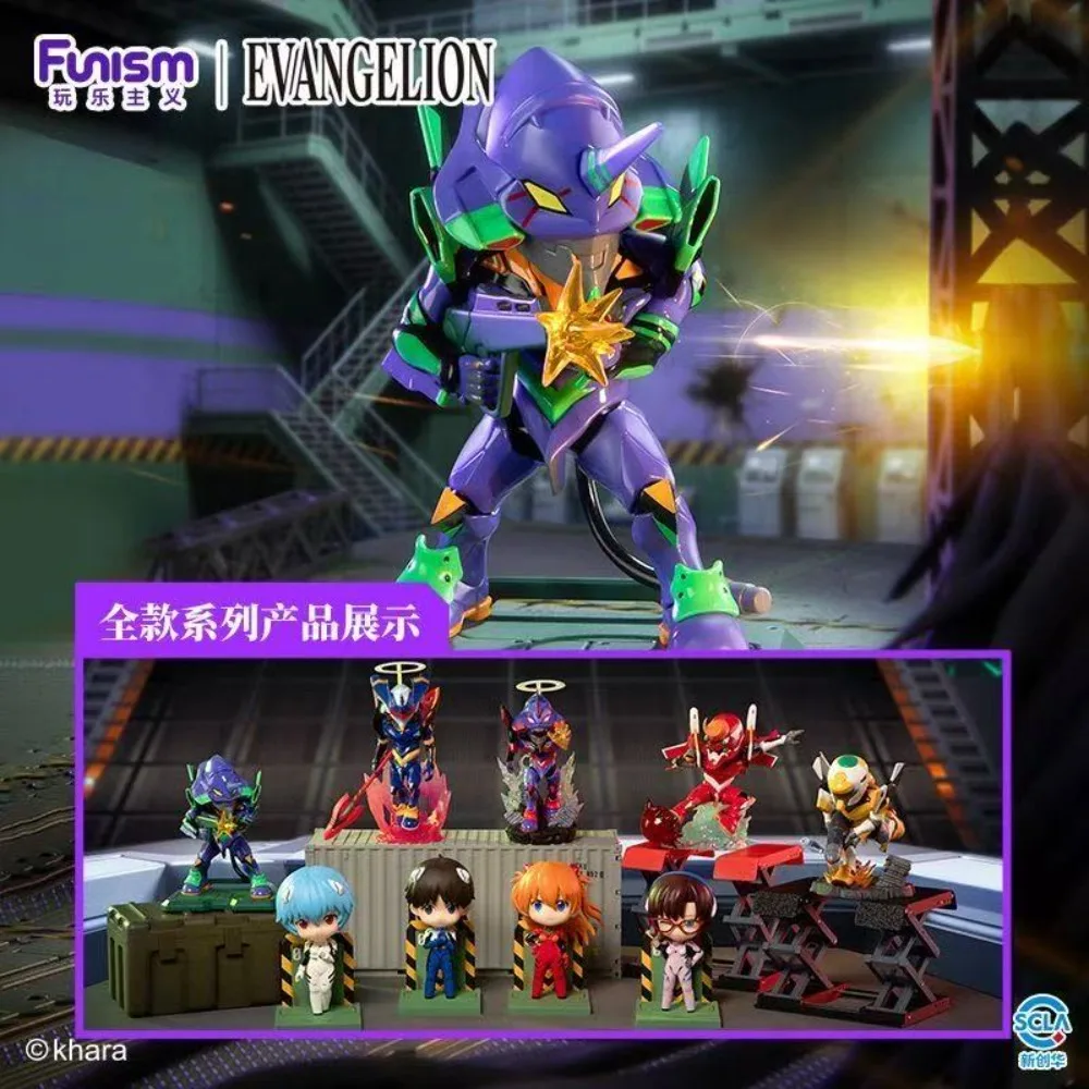 

EVA слепая коробка Vol.1 Neon Genesis Evangelion серии фигурки слепая коробка экшн-игрушки фигурка подарок на день рождения детская игрушка