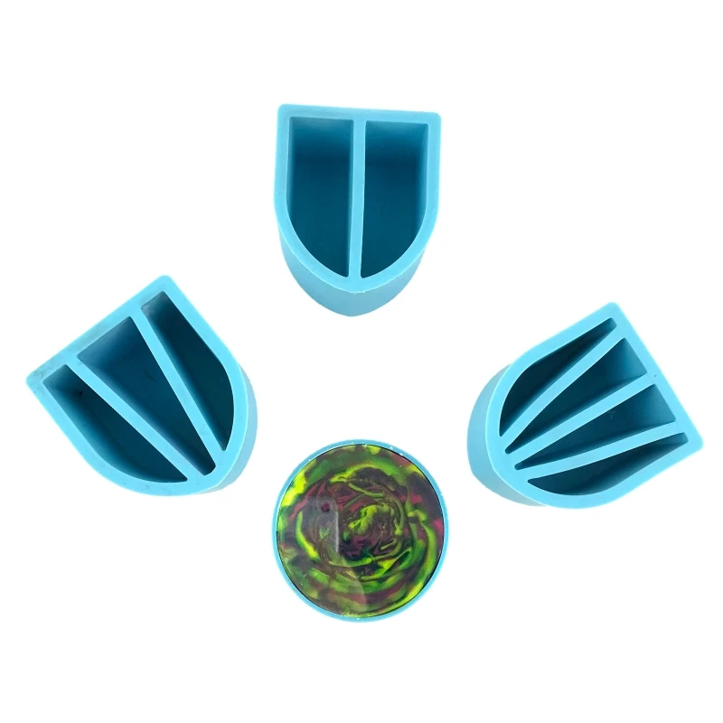 

DIY Resin Tools Silicone Cup for Making Craft Reusable Pigment Coloring Toning Cup Crystal Epoxy Dispensing Dropshipping