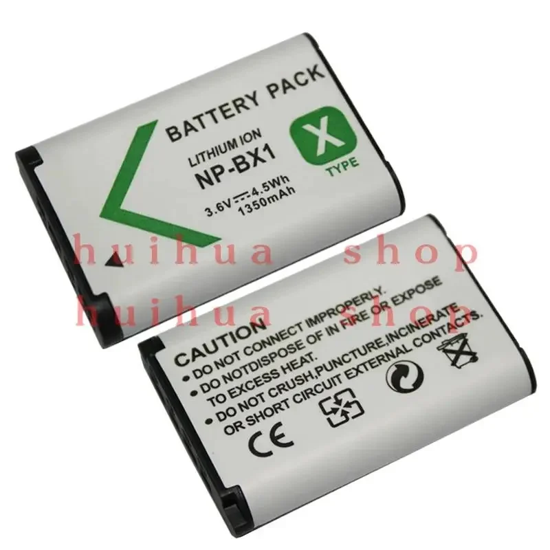 2-10PCS NP-BX1 NP BX1 3.6V 1350mah Replacement Li-ion Battery For Sony RX100 H400 RX1R HX300 HX400 HX50 PJ240E AS20 M3 M4 Cell