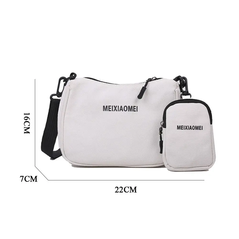 Modne torebki w jednolitym kolorze płócienna torba typu Messenger Bag Crossbody