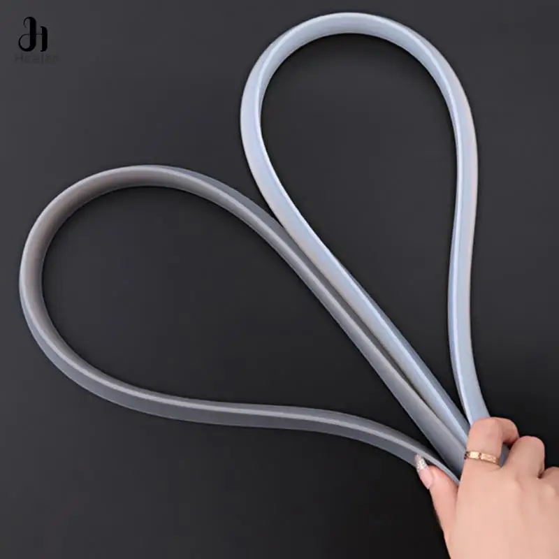 1m Rubber bathroom water stopper Dry and Wet Separation Flood Barrier shower dam door Bottom Sealing Strip Guard Blocker