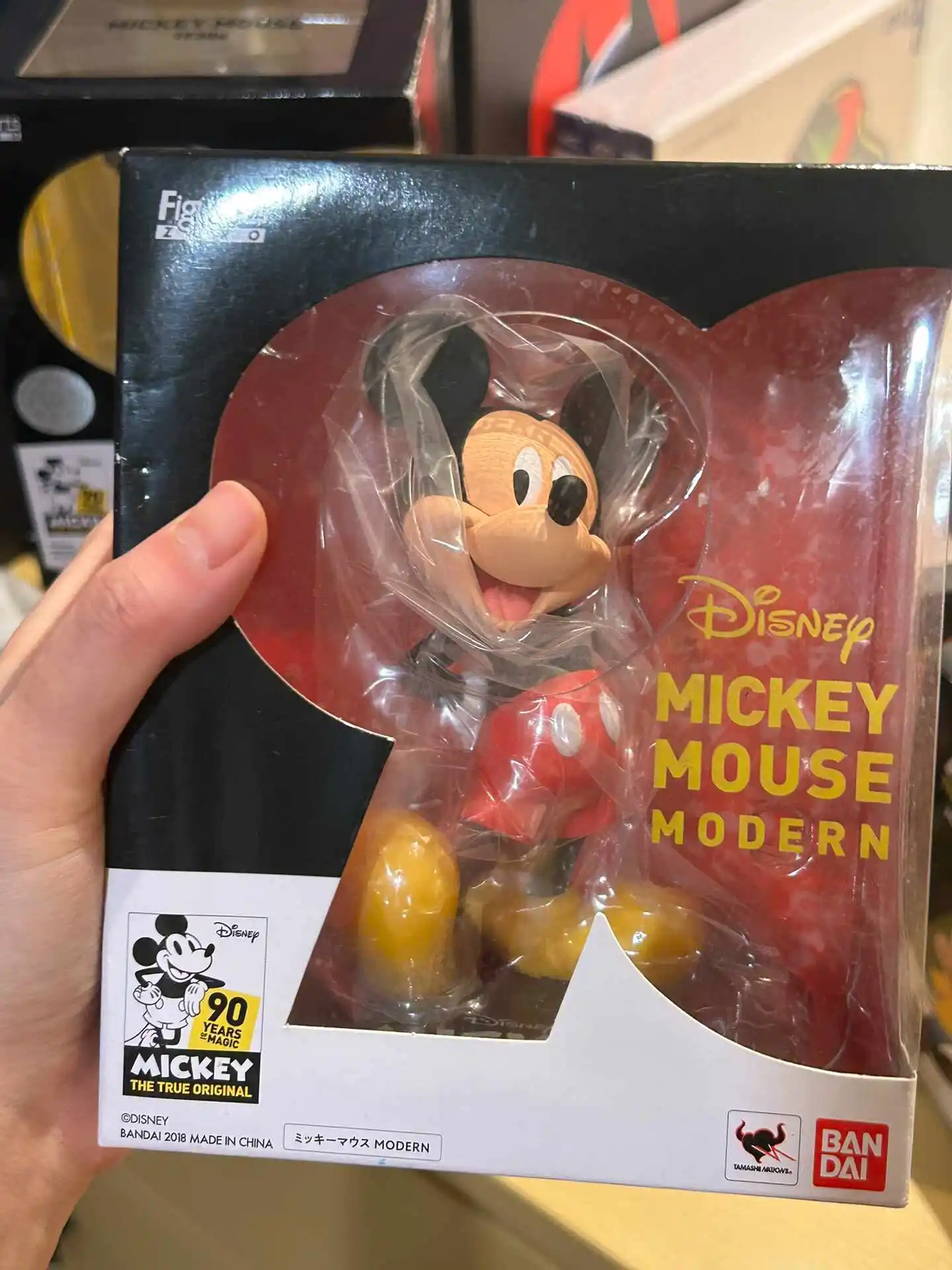 Disney-Statue de Minnie Mouse Anime pour enfants, FigAuckland, poupées mignonnes, figurines d'action, modèle d'ornement, jouets pour filles, cadeau de Noël