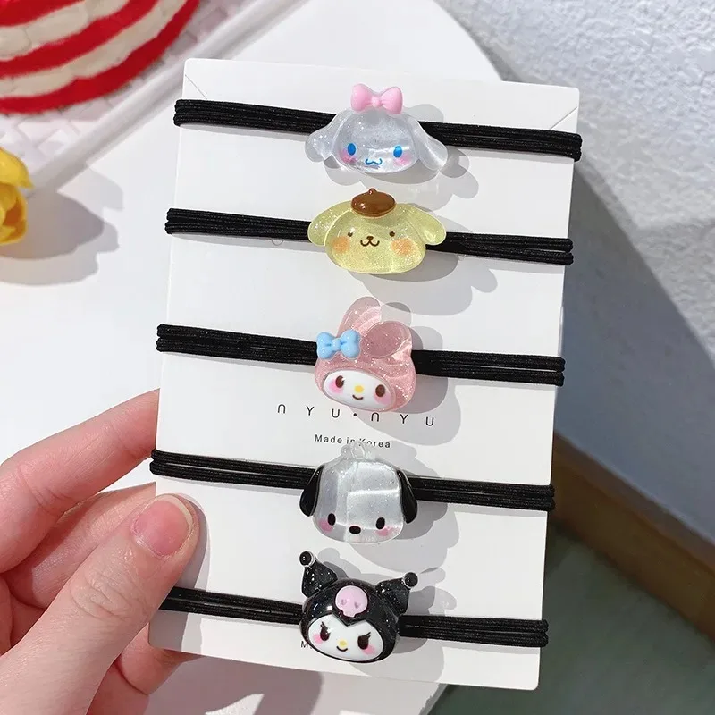 

Sanrio Kuromi мультфильм обруч для волос Аниме фигурки моя мелодия похвалка коричная повязка для волос Q фигурные милые девушки обруч для волос подарки на день рождения