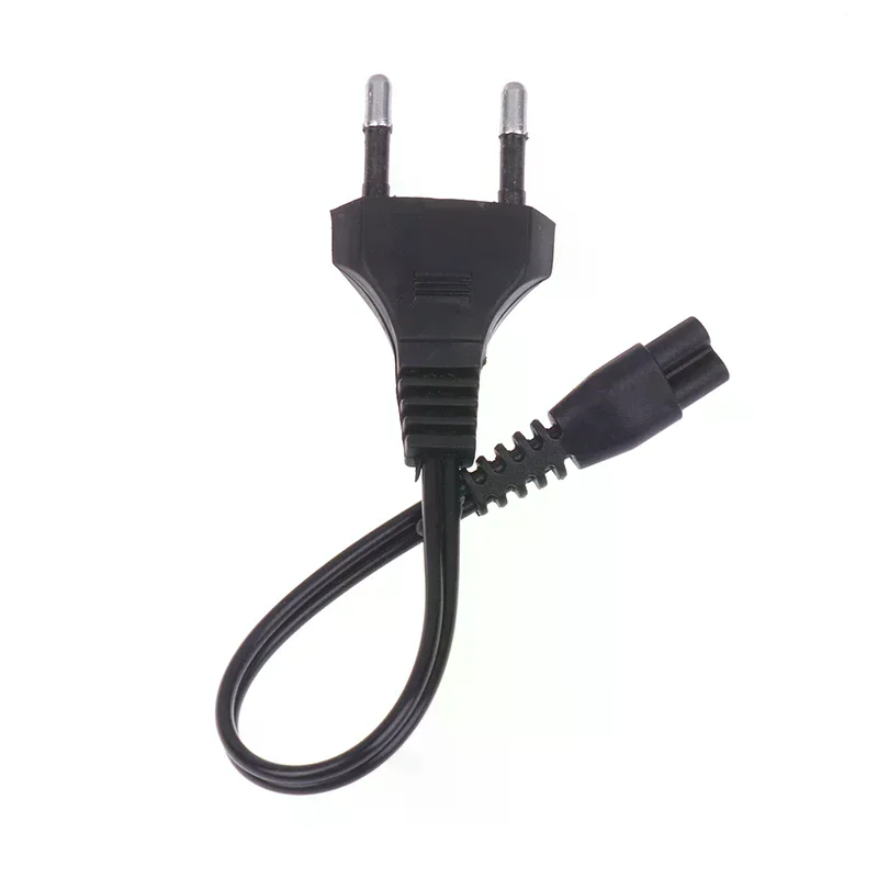 EU Plug Double Hole Charging Cable 220V 110V Direct Charging Torch Light Charger Power Cord Flashlight Accessories 1Pc