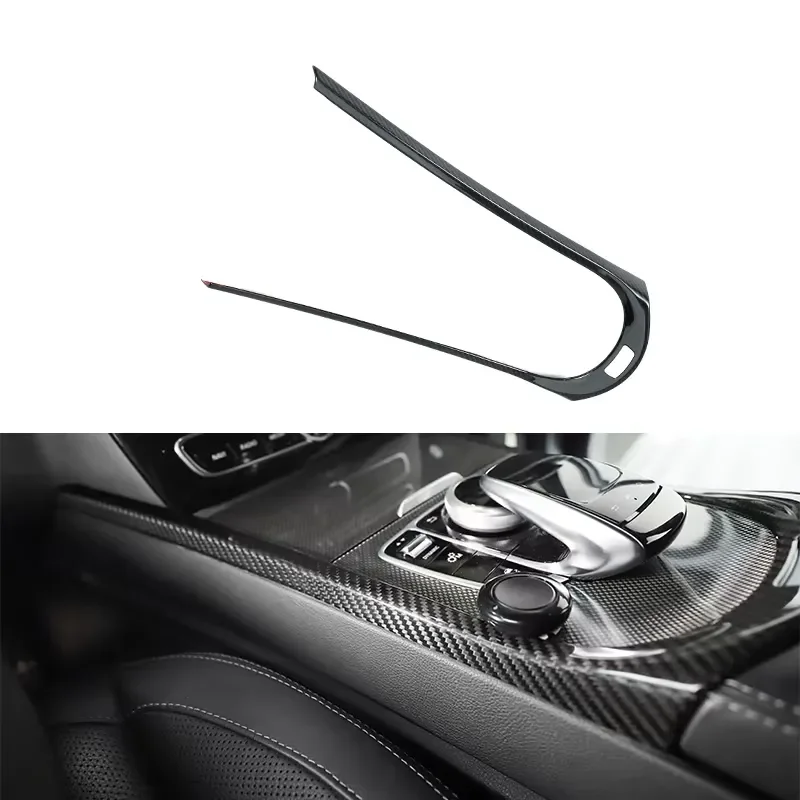 2019 Year+ W463A W464 Dry Carbon Interior Central Control Trims for W464 W465 G500 G63 G550 Central Control Panel Sticker