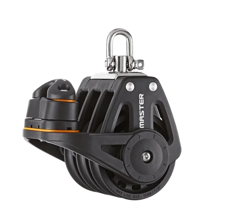 

Фурнитура для парусника, 72 мм, 2 5/6 дюйма, тройная поворотная скоба, планка Fairlead BP-7212F