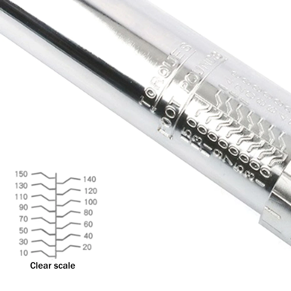 1/2 10-150N Fast Tire Adjustable Ratchet Torque Wrench Auto Repair Kg Torque Positive and Negative Socket Wrench