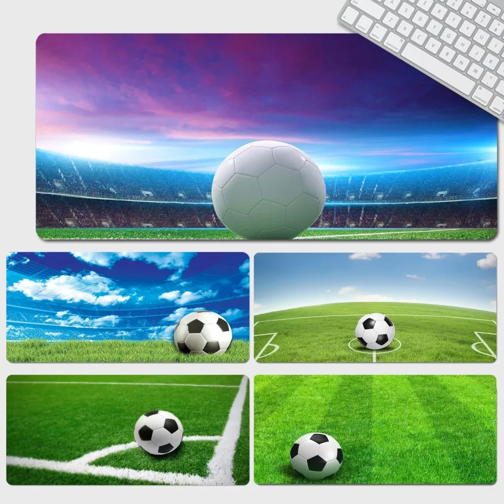 Football 80x30cm XL Lockedge PC Gaming Mouse Pad Gamer Desk Mats Keyboard Pad Mause Pad Muismat