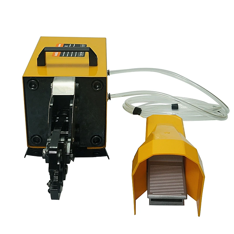 AM-240 Foot Operated Pneumatic Terminal Crimping Machine, Copper Aluminum Nose Pneumatic Crimping Pliers 6-240