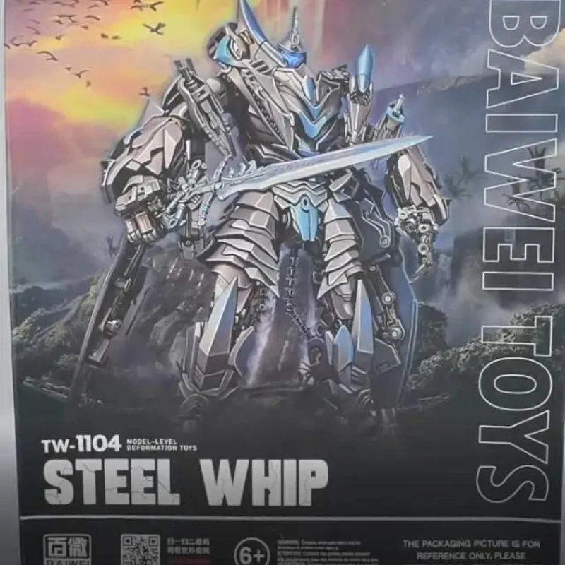 

В НАЛИЧИИ BAIWEI Transformation TW-1104 TW1104 Strafe Robot Swoop Action Figure 27CM