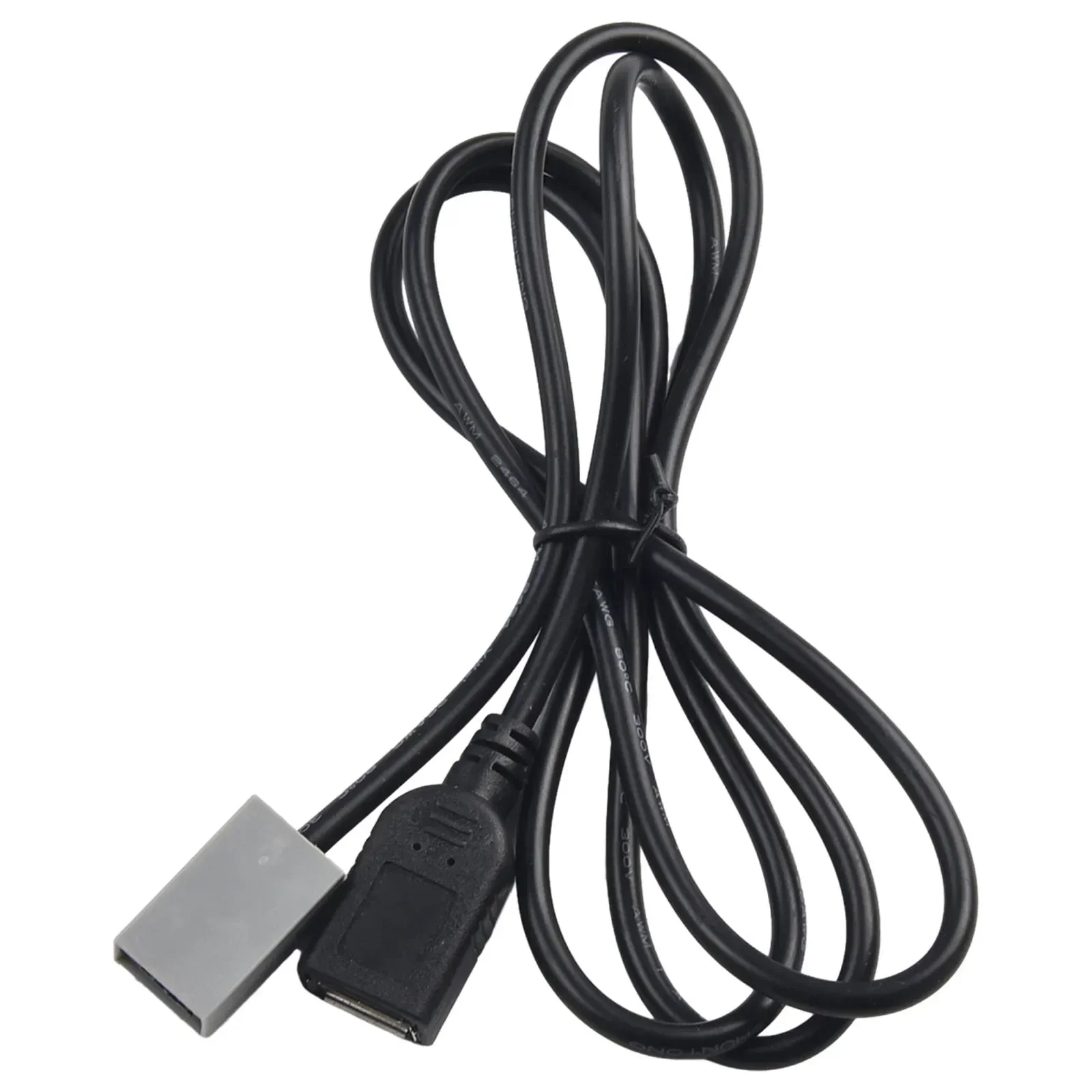 Vrouwelijke kabel Kabel voor Honda/Civic voor Jazz USB USB-poort 60CM voor Accord Adapterpoort Zwart Laadt het apparaat op