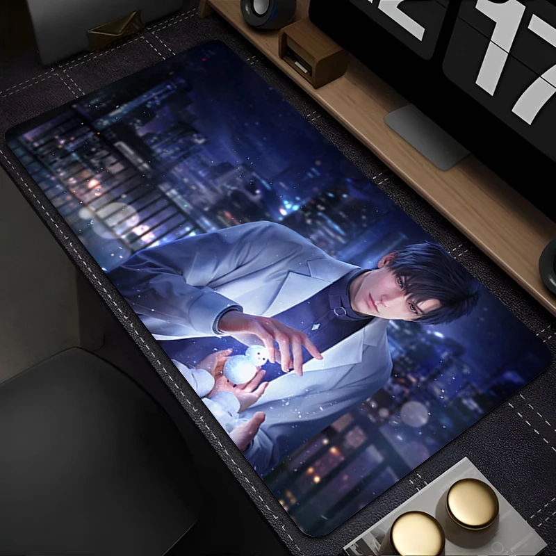 

Mousepad Laptop Office Cabinet Keyboard Pad PC Desk Mat Large Love And Deepspace Zayne HD Mouse Pad Rubber Non-slip Extended Pad