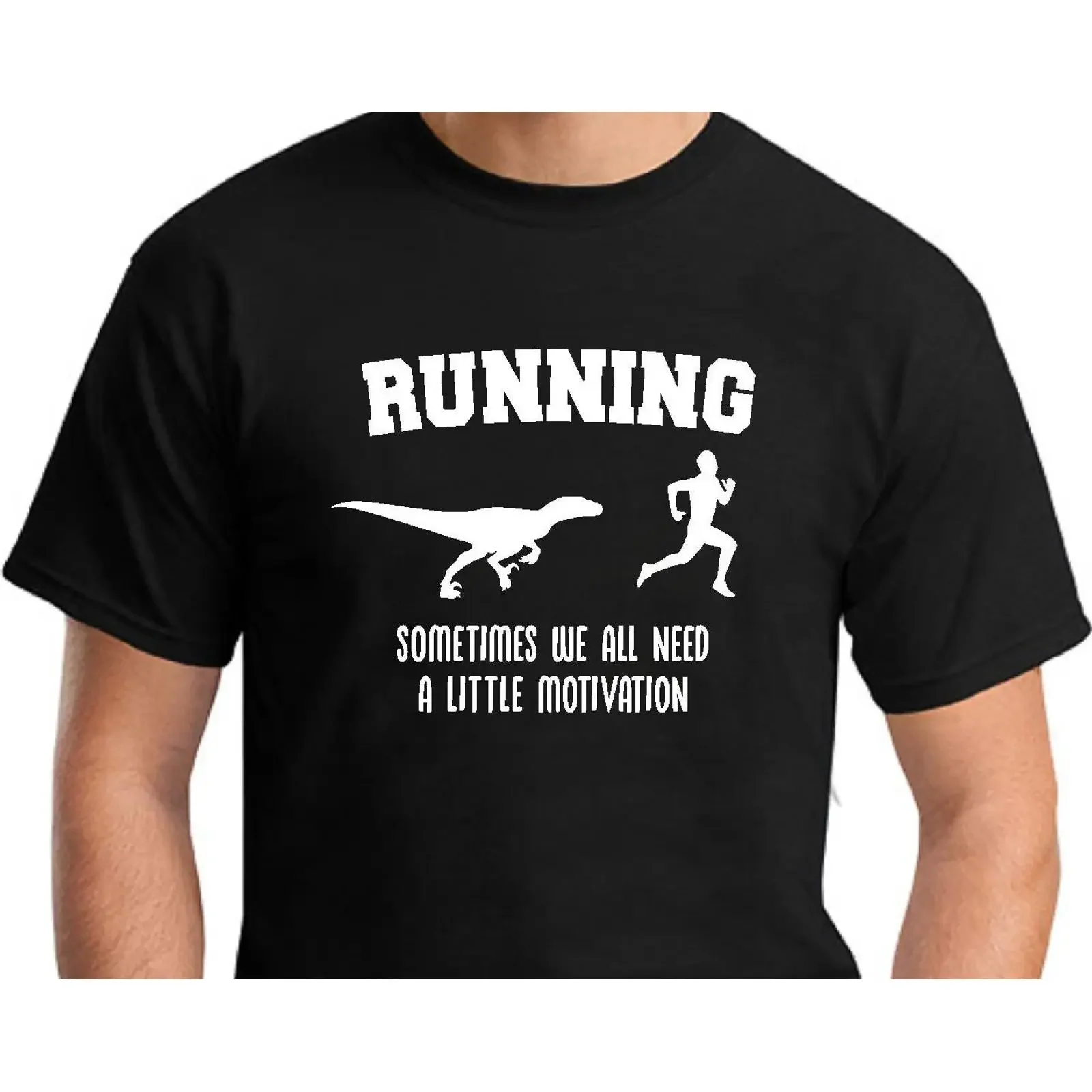 Running Sometimes We All Need A Little Motivation T Shirt Men's Small 2XLarge vintage Washed Casual Soft Stylish Versatile