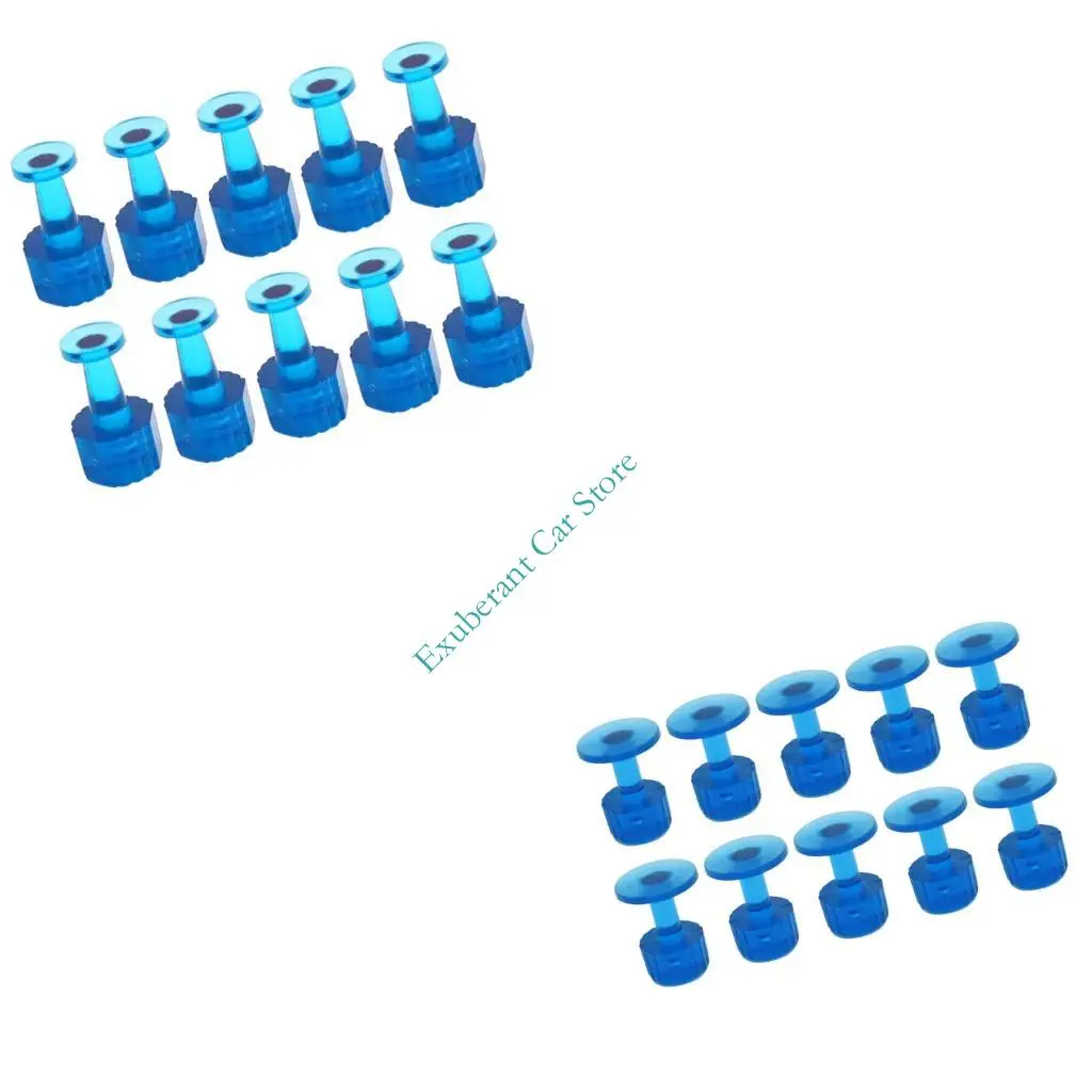 H3CE 10Pcs Dents Pullers Auto Dents Pullers Removal Tool Paint Dents Repair Glues Pad