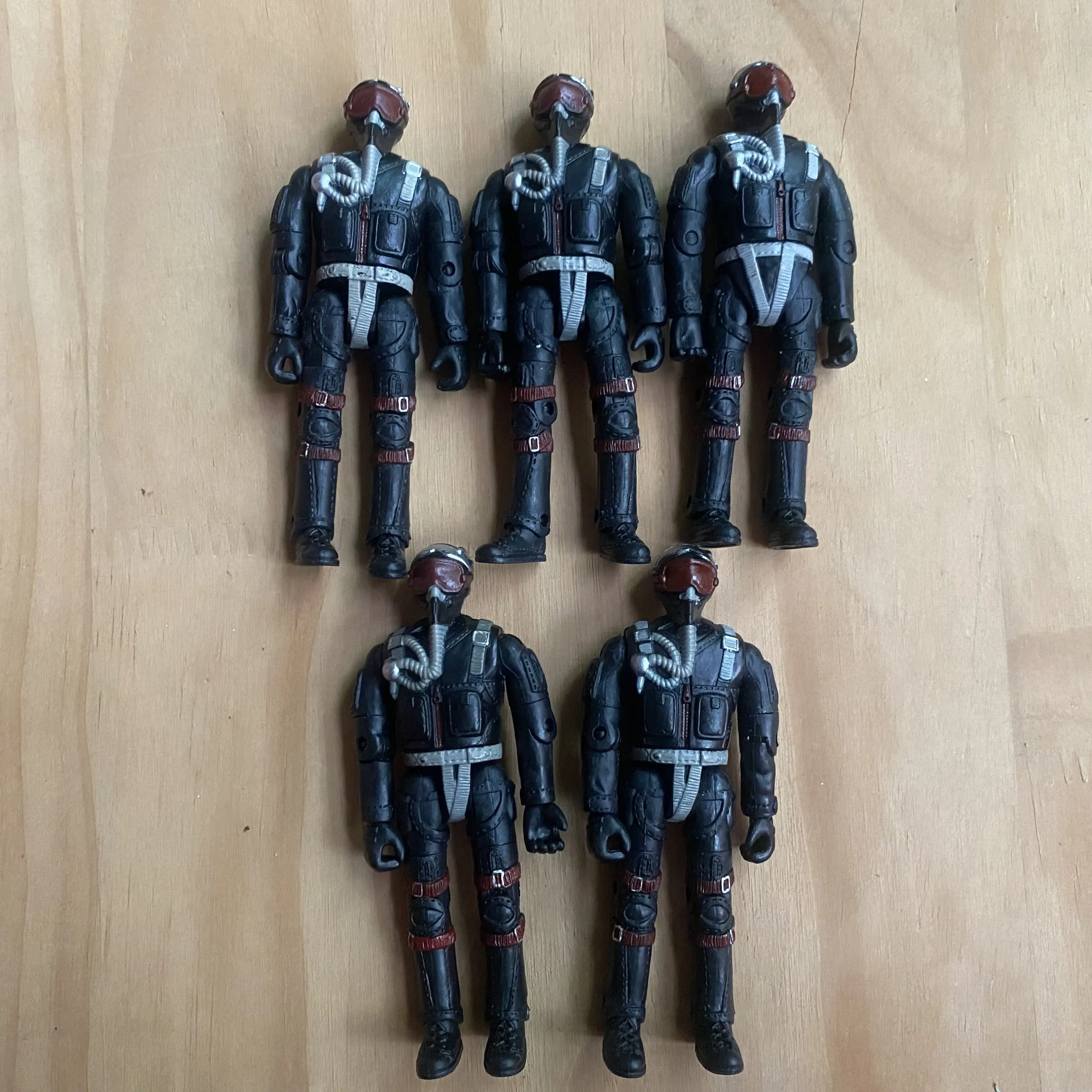 LOT OF  5PCS Special Forces  Modern Military Action Figure  3.75 INCH Seal Soldiers toys