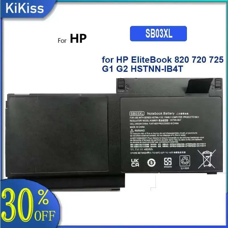 

High Capacity Battery for HP Envy 15 SF02XL Pavilion DV6-7000 EliteBook 820 720 725 240 245 246 250 255 G4 Portable batteries