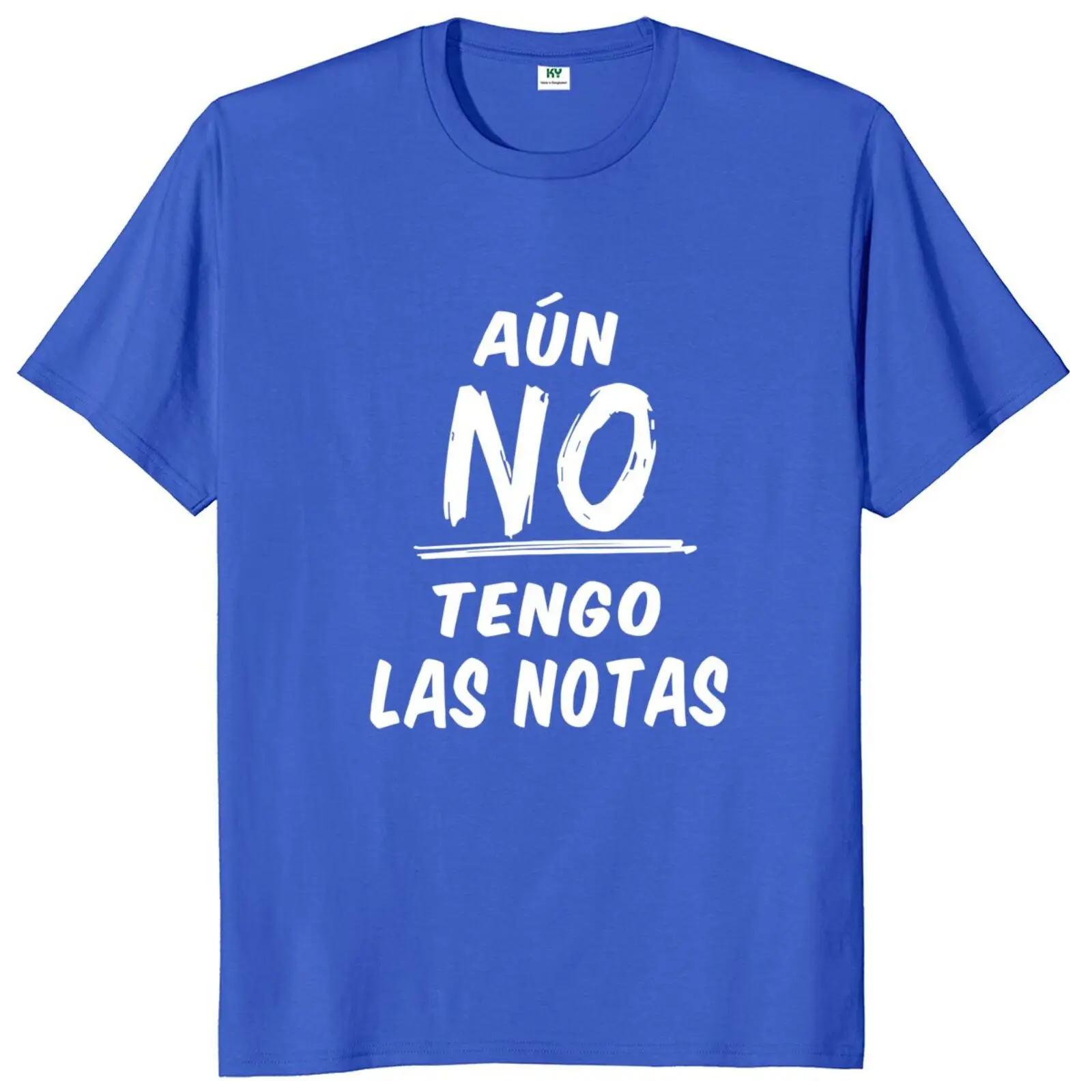 I Don't Have Notes Yet T Shirt Funny Spanish Phrases Teacher Gift Tee Tops O-neck 100% Cotton Soft Y2k T-shirts EU Size