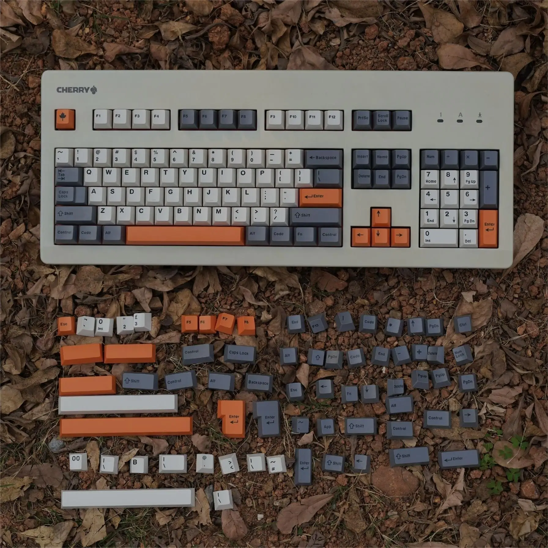 Imagem -01 - Teclado Gmky Keycaps Perfil Cereja Tiro Duplo Abs Pbt Apto para Teclado Mecânico Interruptor mx