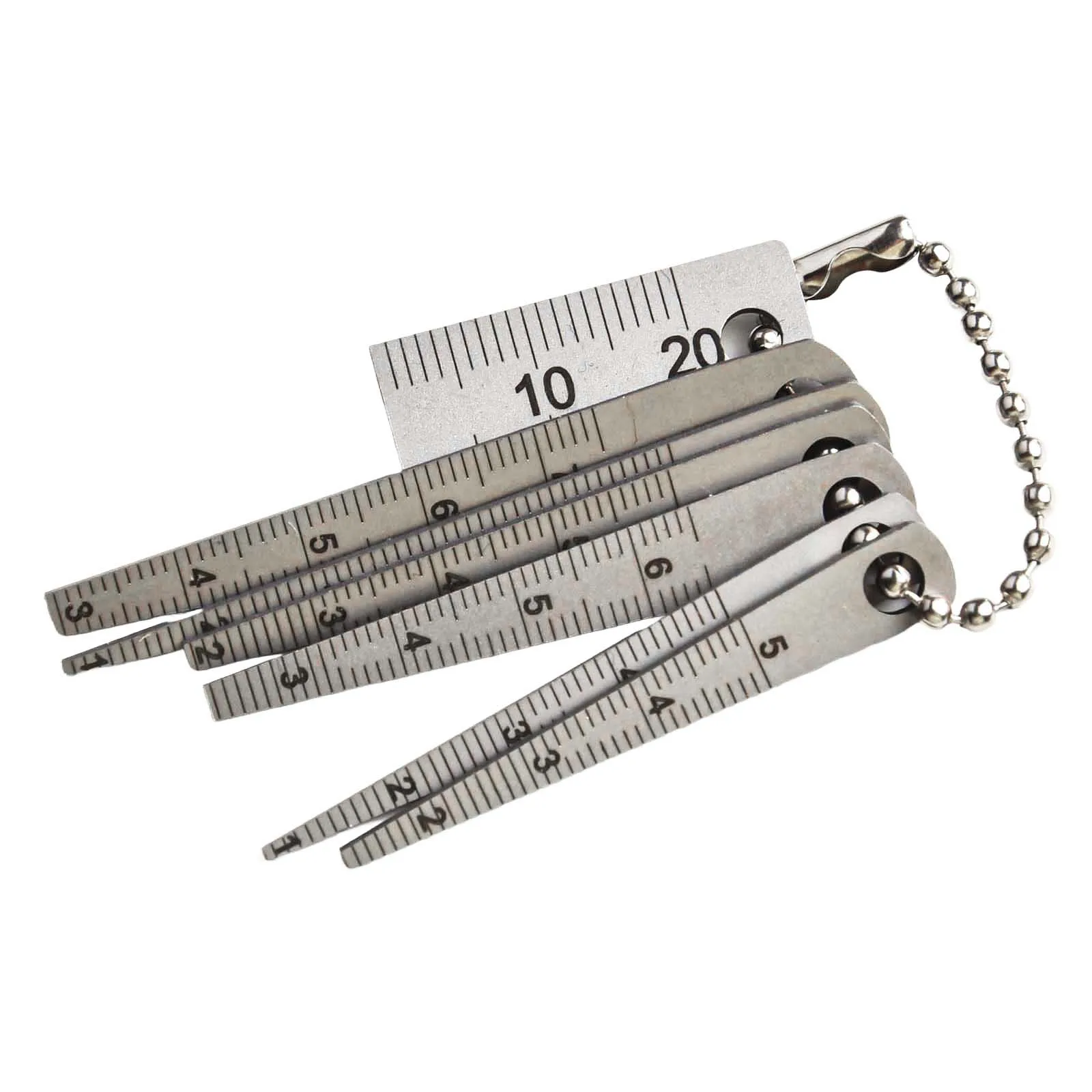 

Набор измерительных приборов для точного считывания, небольшой набор линеек, карманная линейка, изысканное качество изготовления, легкий дизайн, набор из 7 предметов