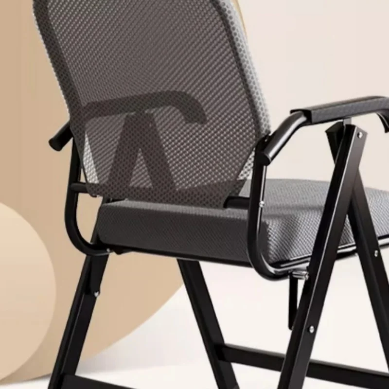 Silla de oficina, silla de ocio para el hogar, portátil, plegable, cómoda, sedentaria, transpirable, para dormitorio, sillas de oficina, recién llegado