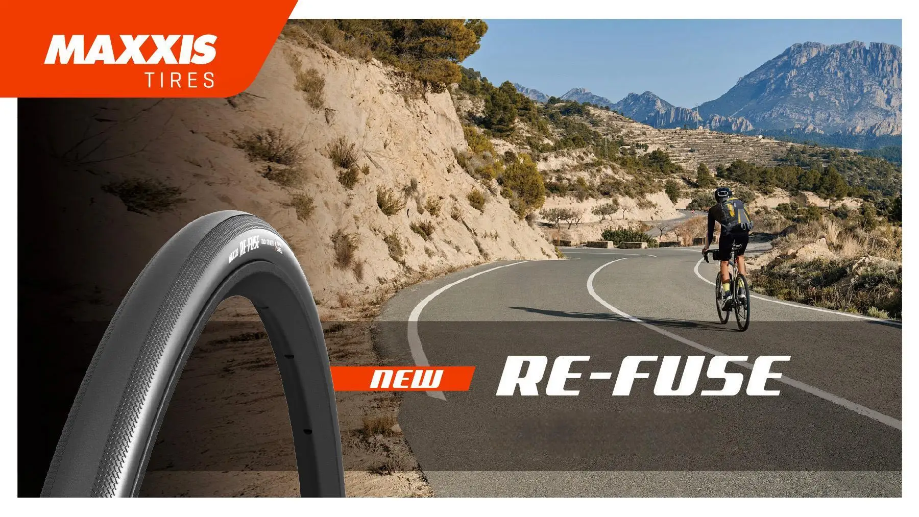 MAXXIS NEUER RE-FUSE Fahrradreifen Langstrecken-Reifen Hochverschleißfeste und pannensichere Rennradreifen E-ROAD-Reifen – Detail 2